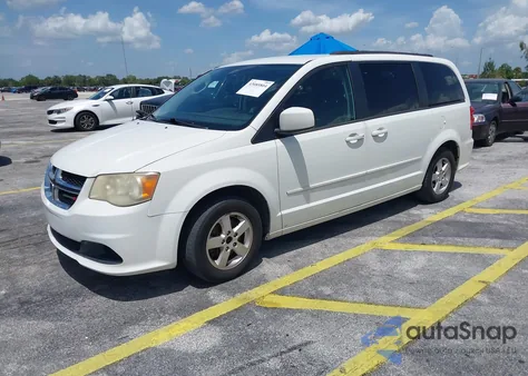 2012 Dodge Grand Caravan Sxt from USA, damaged, VIN 2C4RDGCG9CR242678